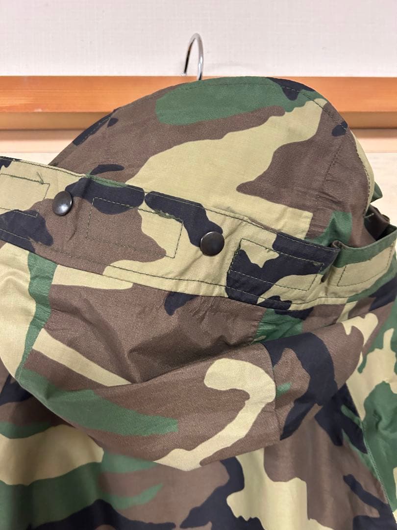 米軍 ECWCS GEN1 GORE‑TEXパーカー ウッドランドカモ S/R