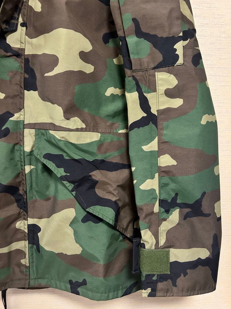 米軍 ECWCS GEN1 GORE‑TEXパーカー ウッドランドカモ S/R