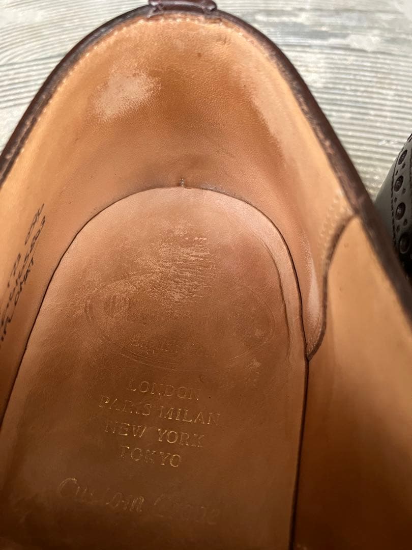 Church's Diplomat EBONY 75F チャーチ ディプロマット