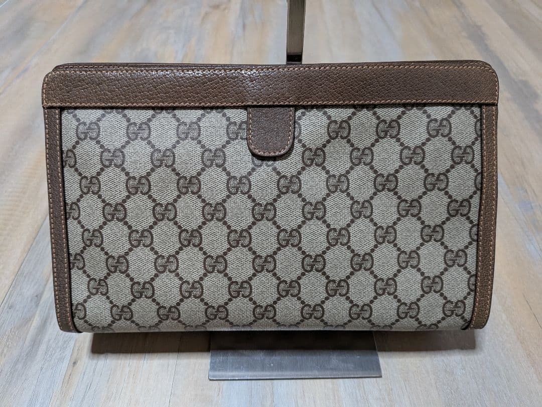 美品 GUCCI オールドグッチ シェリーライン クラッチバッグ セカンドバック