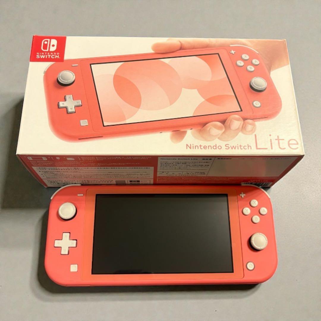 Nintendo Switch Lite ピンク　美品
