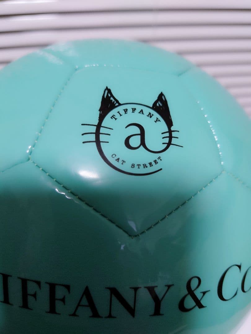 【美品】TIFFANY＆Co.スポルディング　サッカー5号