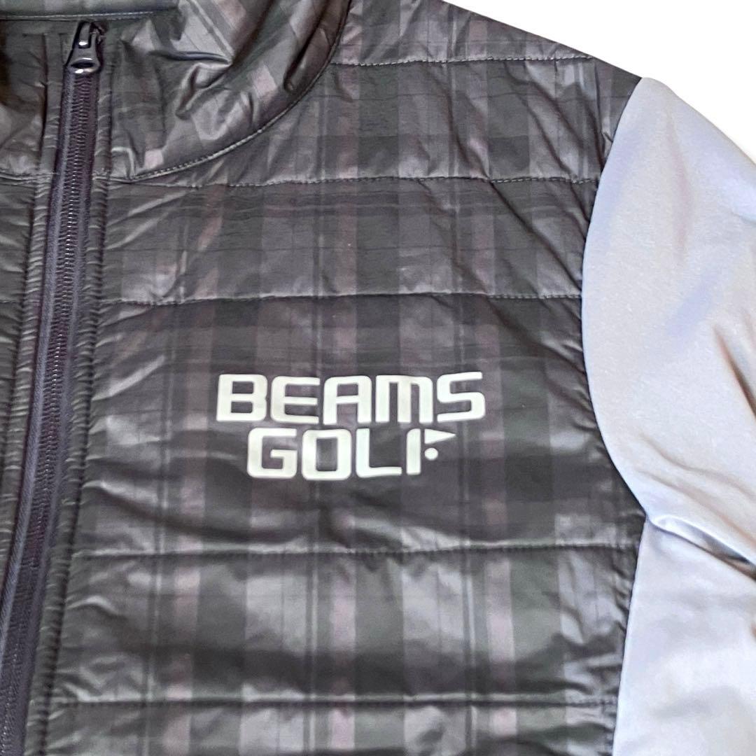 美品✨ビームスゴルフ✨中綿ブルゾンジャケット　ストレッチ抜群　ゴルフウェア