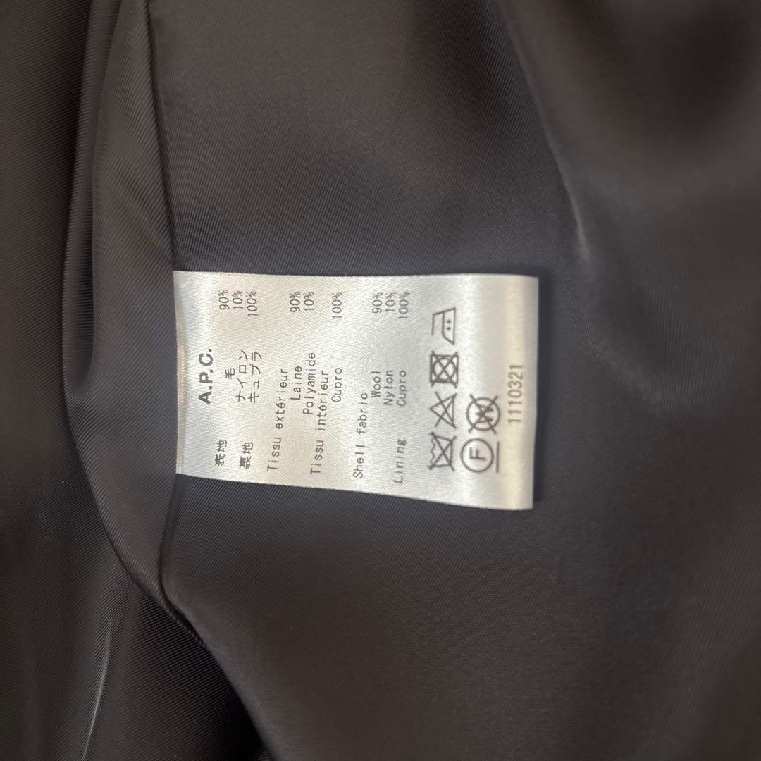 A.P.C. ウールコート　サイズ34【12/23から発送停止します1/10】