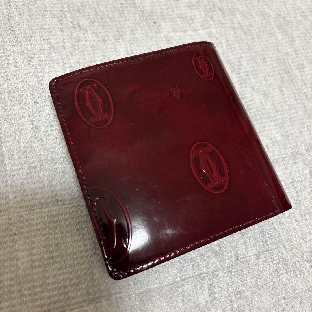 Cartier カルティエ ハッピーバースデー　二つ折り財布　美品