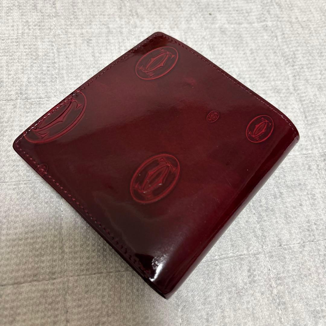 Cartier カルティエ ハッピーバースデー　二つ折り財布　美品