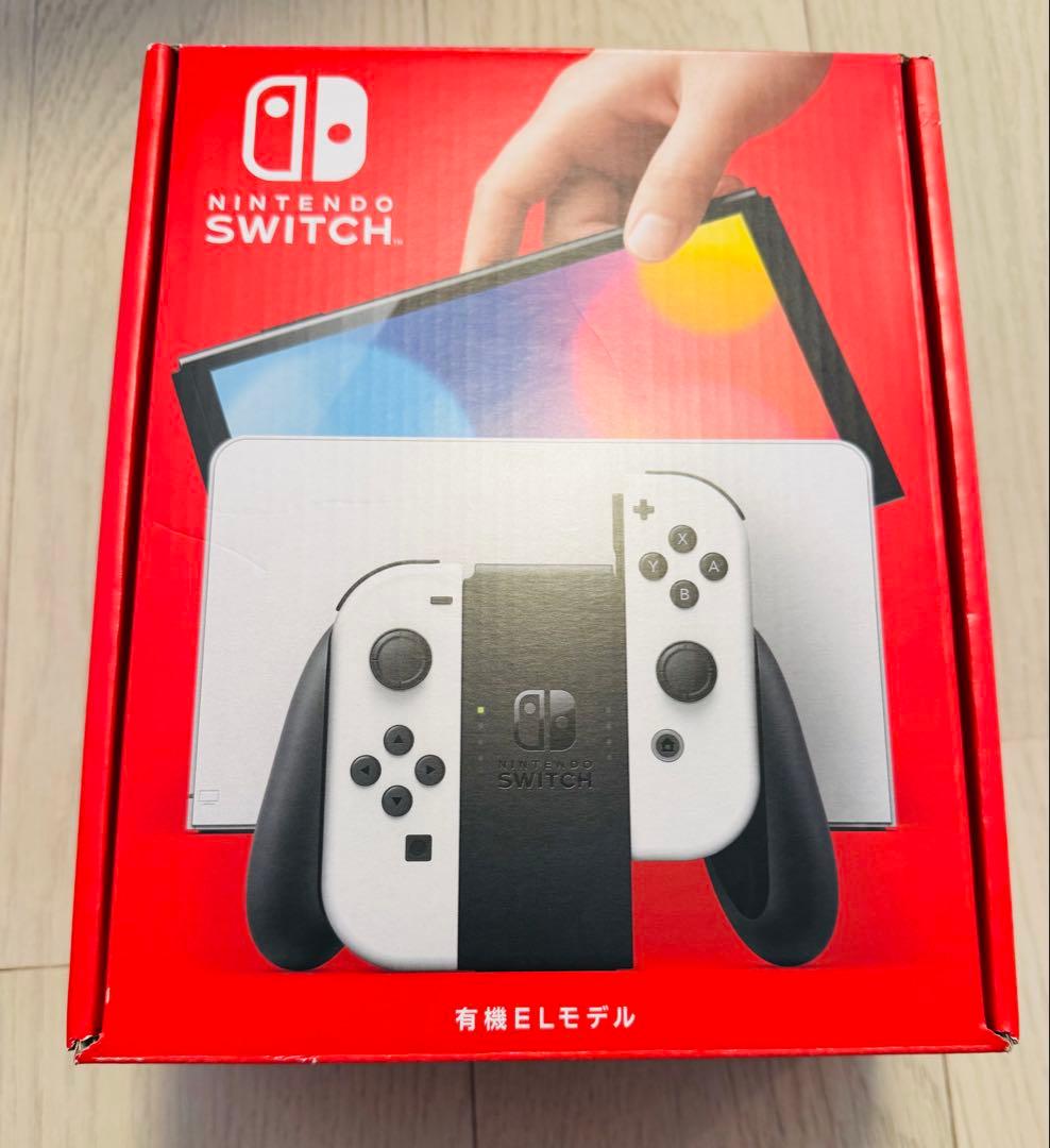 【美品】Nintendo Switch ホワイト 本体 有機EL