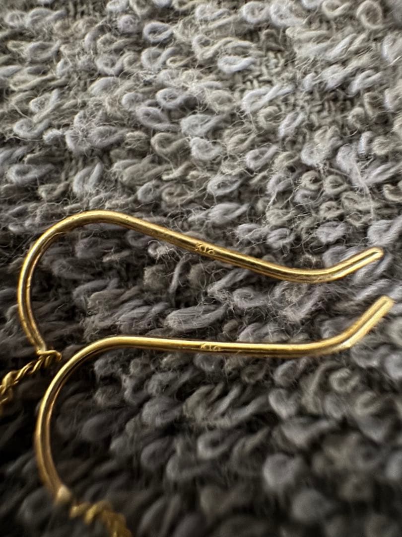 k18 k14 ピアス3セット