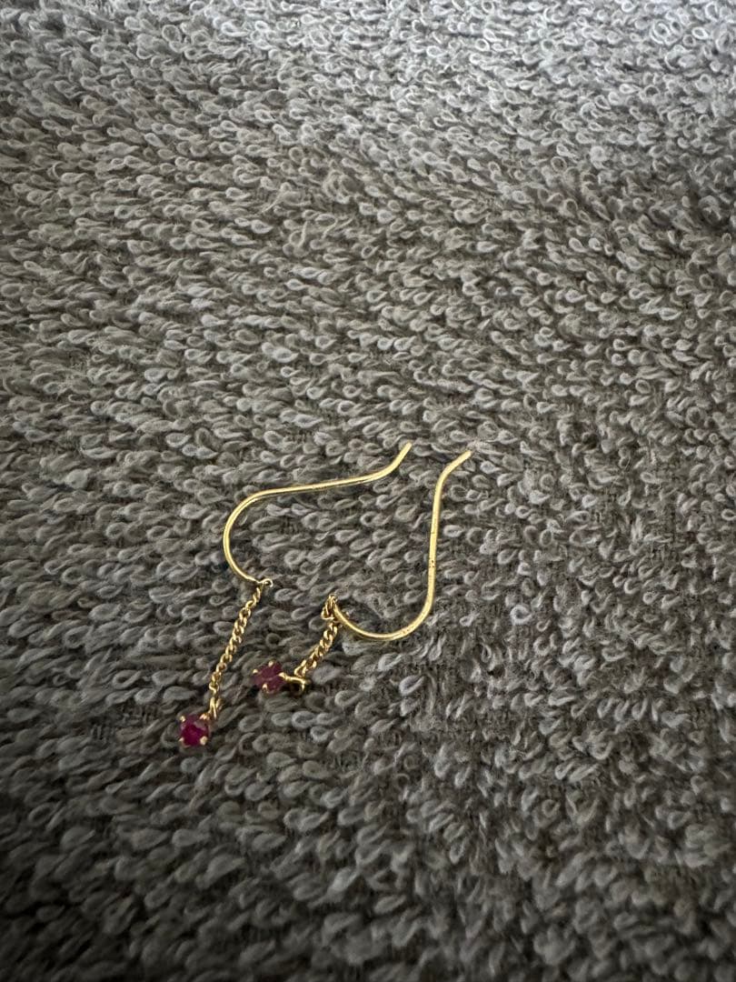 k18 k14 ピアス3セット