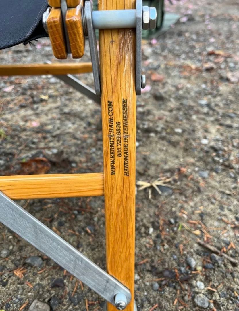 み*ん様 カーミットチェアブラック&バリスティクス張り替えシートセット