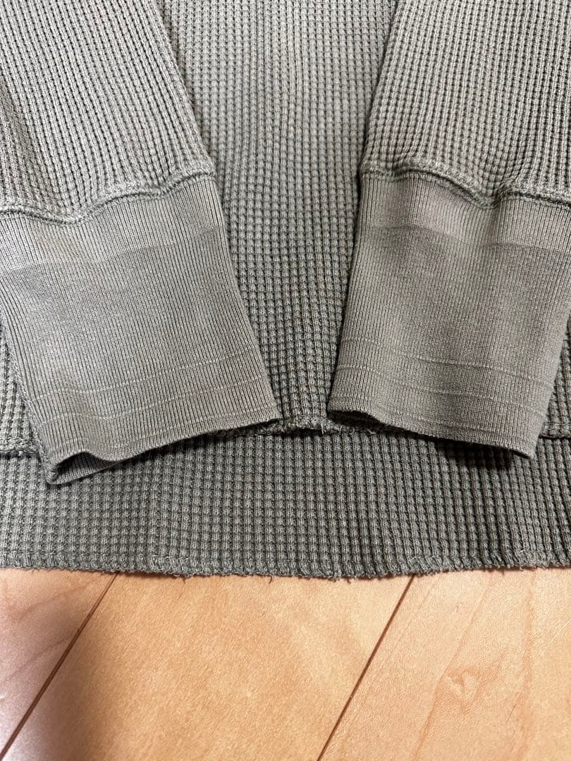 ロンハーマン ヘルスニット ヘンリーネック長袖カットソー