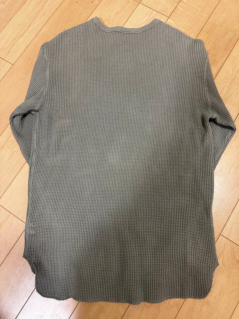 ロンハーマン ヘルスニット ヘンリーネック長袖カットソー