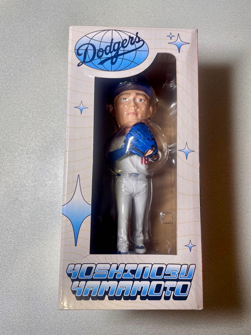 【24時間以内に匿名発送】山本由伸 ボブルヘッド フィギュア！