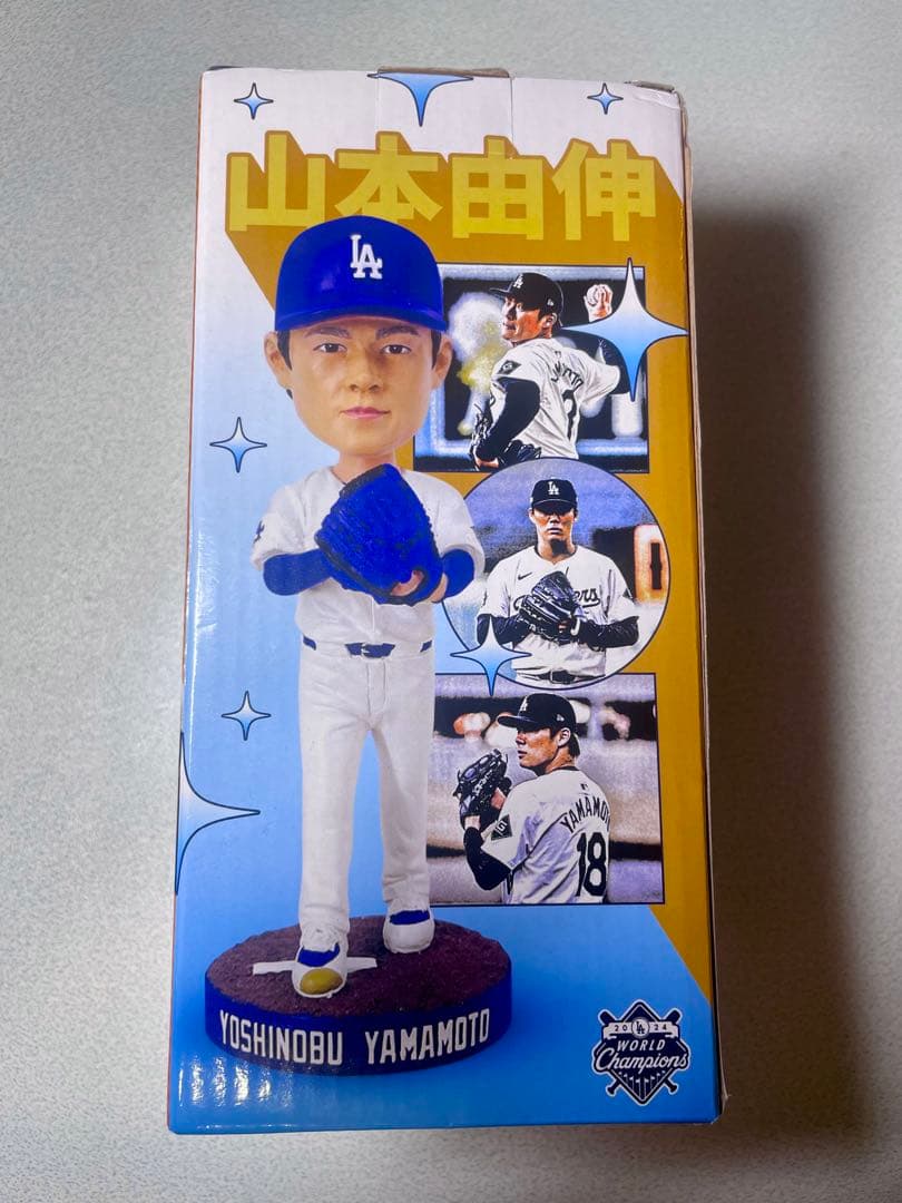 【24時間以内に匿名発送】山本由伸 ボブルヘッド フィギュア！