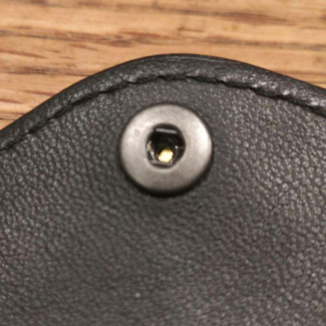 未使用【Bottega Veneta】5連 キーケース 本革 ブラック ボッテガ