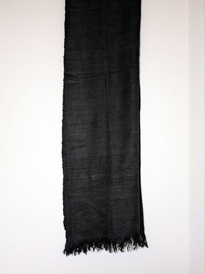 未使用 ディオール オム ストール マフラー 色 黒