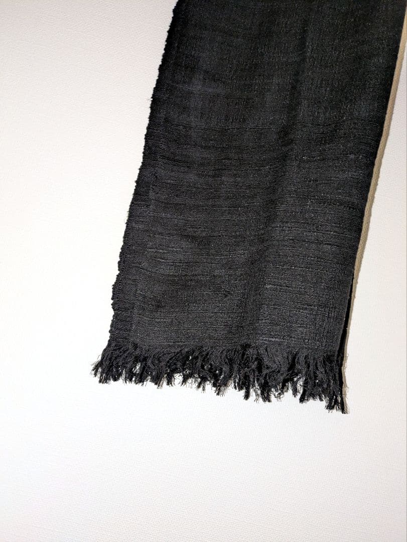 未使用 ディオール オム ストール マフラー 色 黒