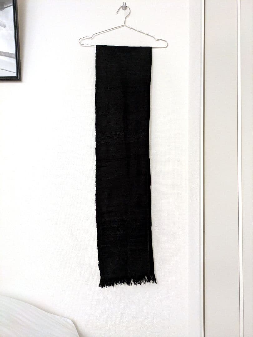 未使用 ディオール オム ストール マフラー 色 黒