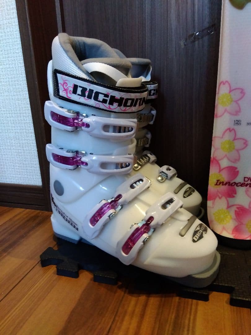 【送料無料】HART/学生・レディース用/スキーセット/メンテ・WAX済✔