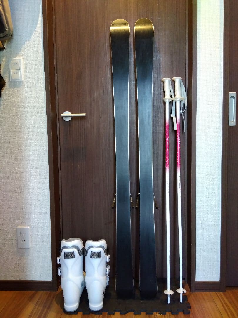 【送料無料】HART/学生・レディース用/スキーセット/メンテ・WAX済✔