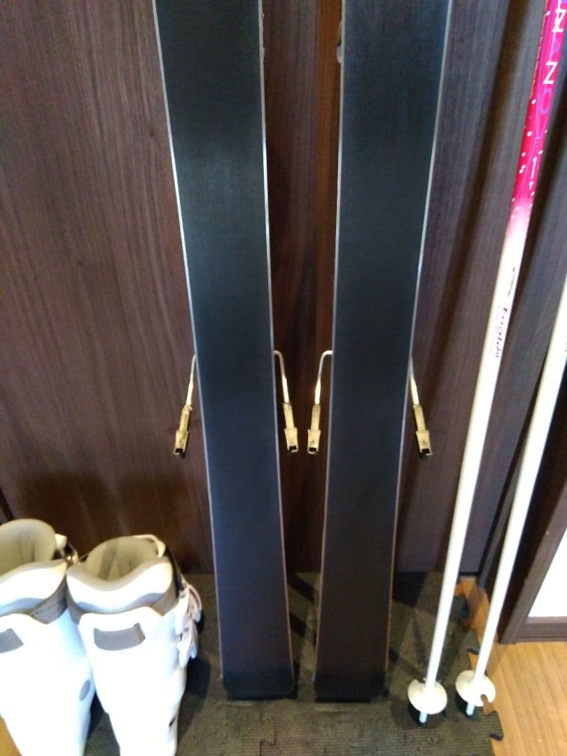 【送料無料】HART/学生・レディース用/スキーセット/メンテ・WAX済✔