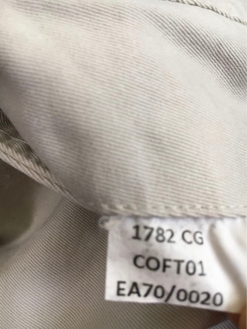 Makoto　PTO1 per BEAMS オフホワイト　スラックス