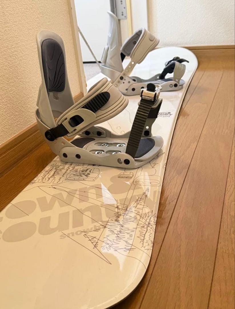 town & country スノーボード 3点セット