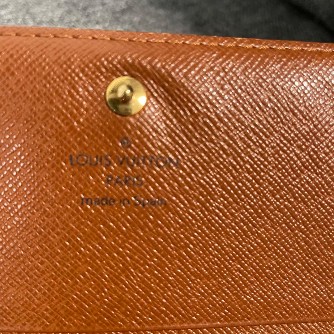 LOUIS VUITTON ルイヴィトン　モノグラム　ポルトフォイユ トレゾール