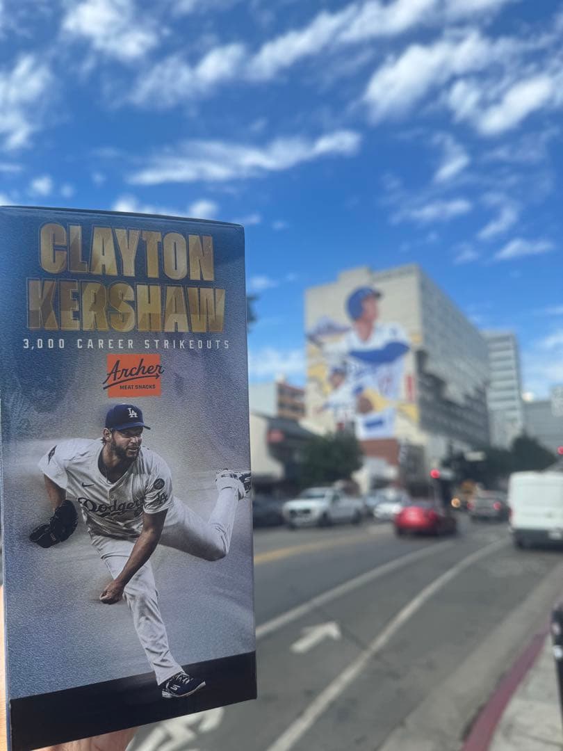 クレイトン・カーショウ 記念グッズ 3,000奪三振