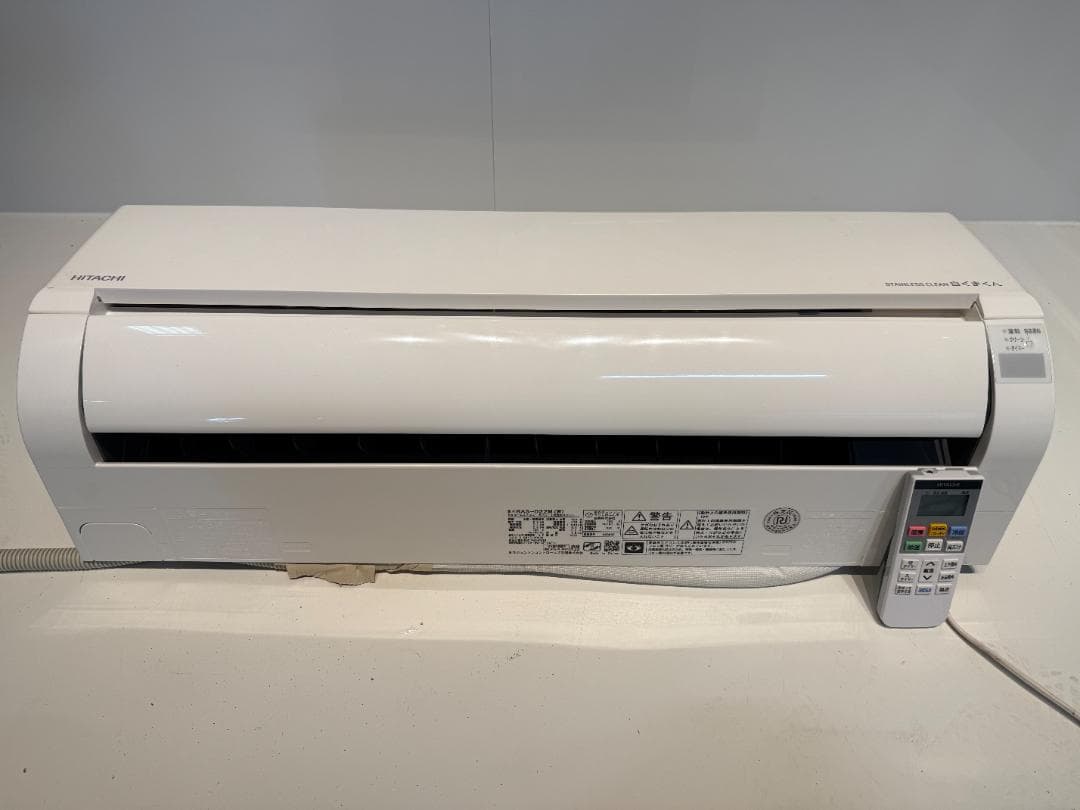 26 HITACHI　2022年製　エアコン　分解洗浄済6-8畳用