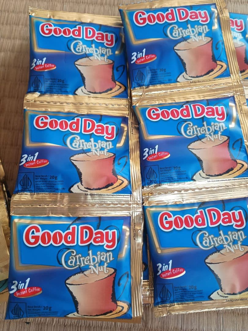 9種類のインドネシアのグッデイ・インスタント・コーヒー&Susu Jahe