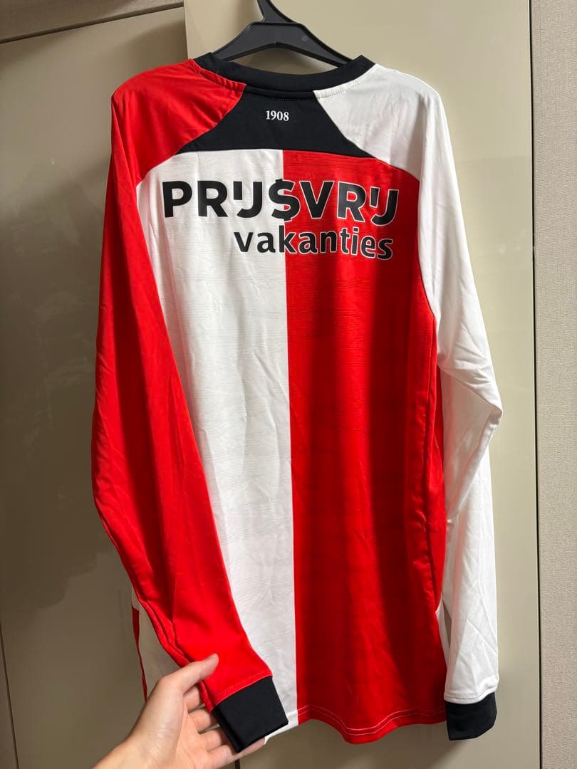 フェイエノールト　公式　ホーム　長袖ユニフォーム 24-25