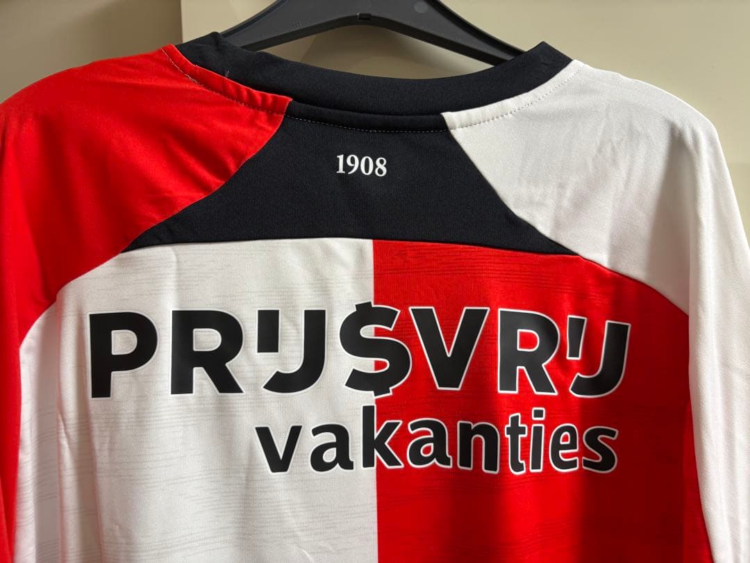 フェイエノールト　公式　ホーム　長袖ユニフォーム 24-25