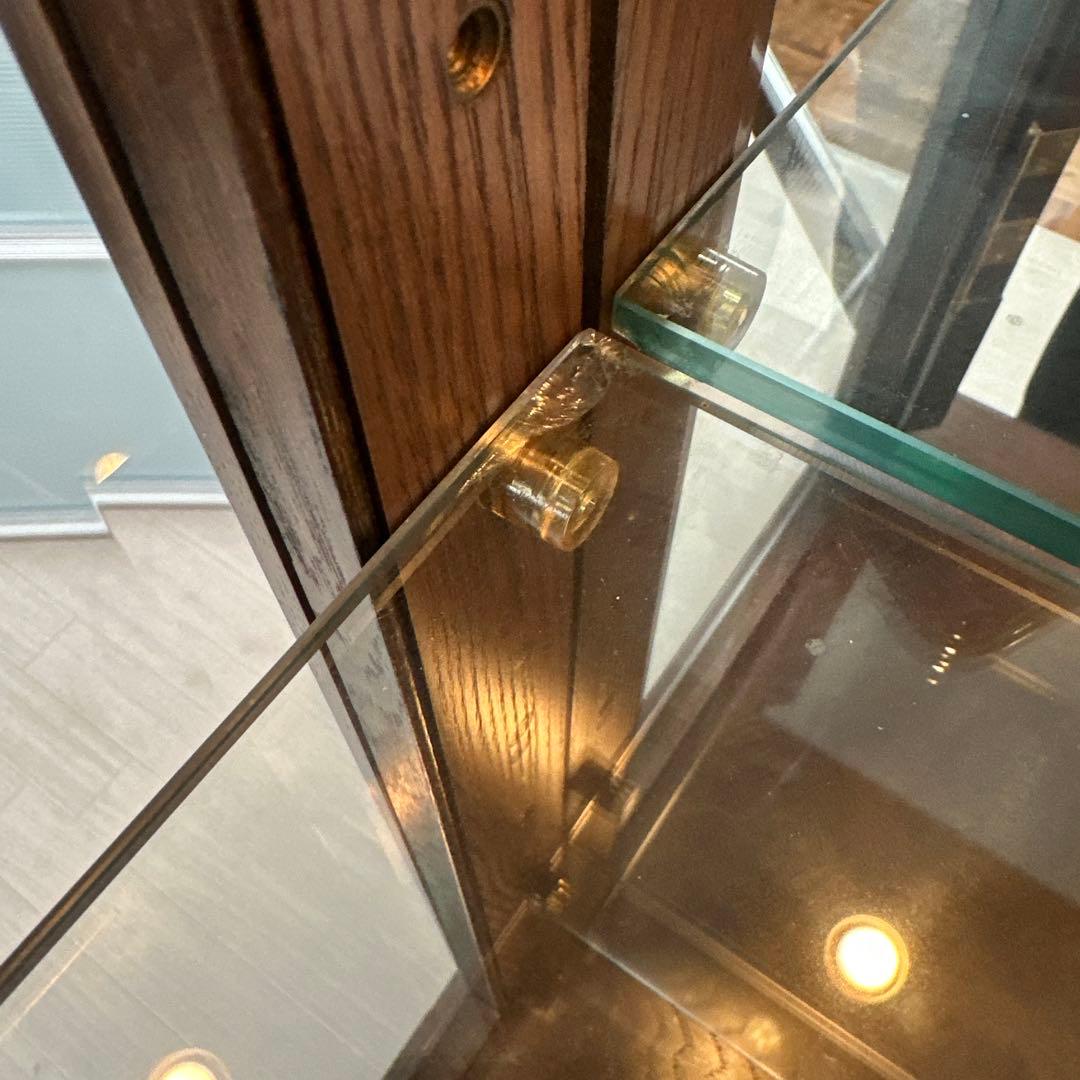 カリモクドマーニ モーガントン 飾り棚 キュリオケース 本棚 i4※