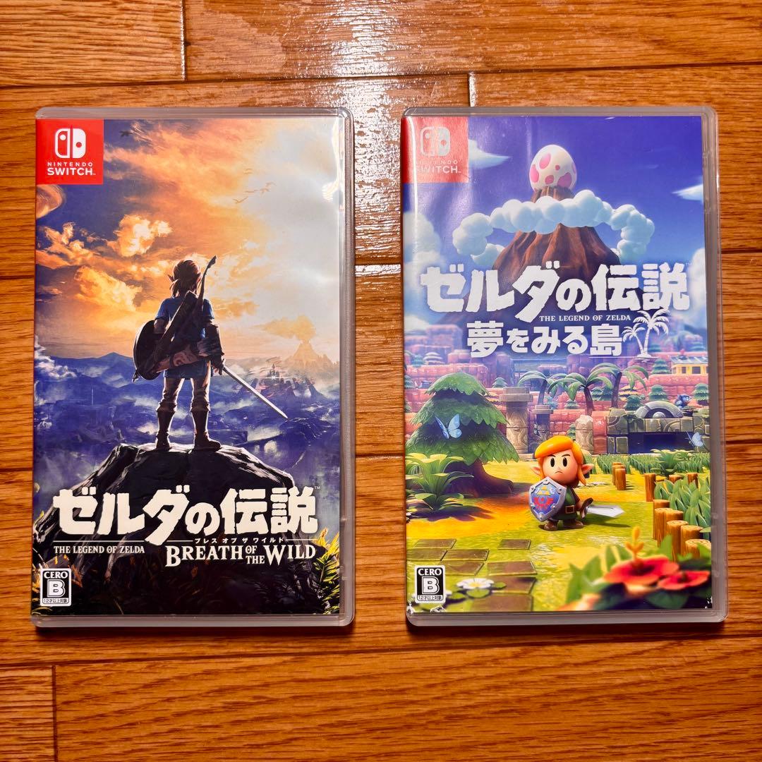 ゼルダの伝説 ブレスオブザワイルド & 夢をみる島 セット