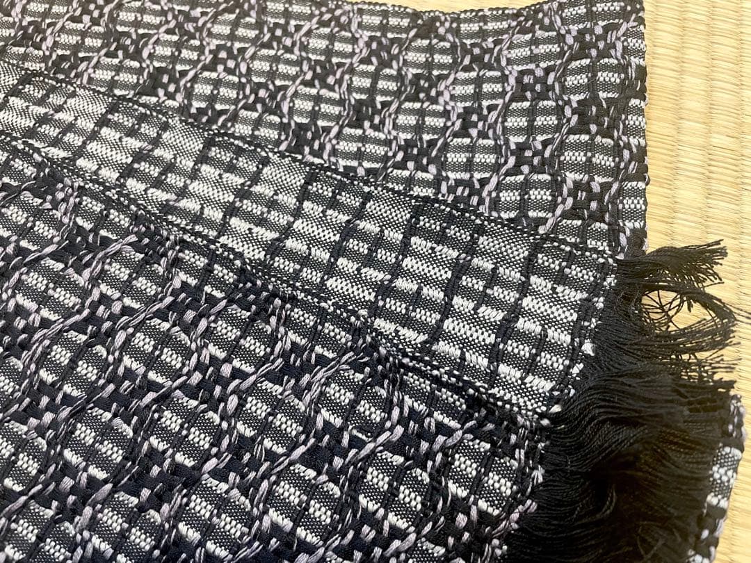 米沢織　半幅帯