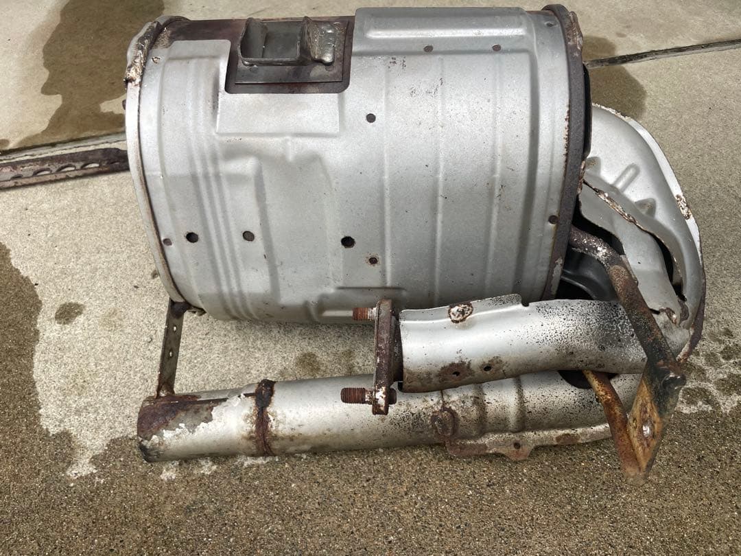 スバル　サンバートラック　純正マフラー　TT2