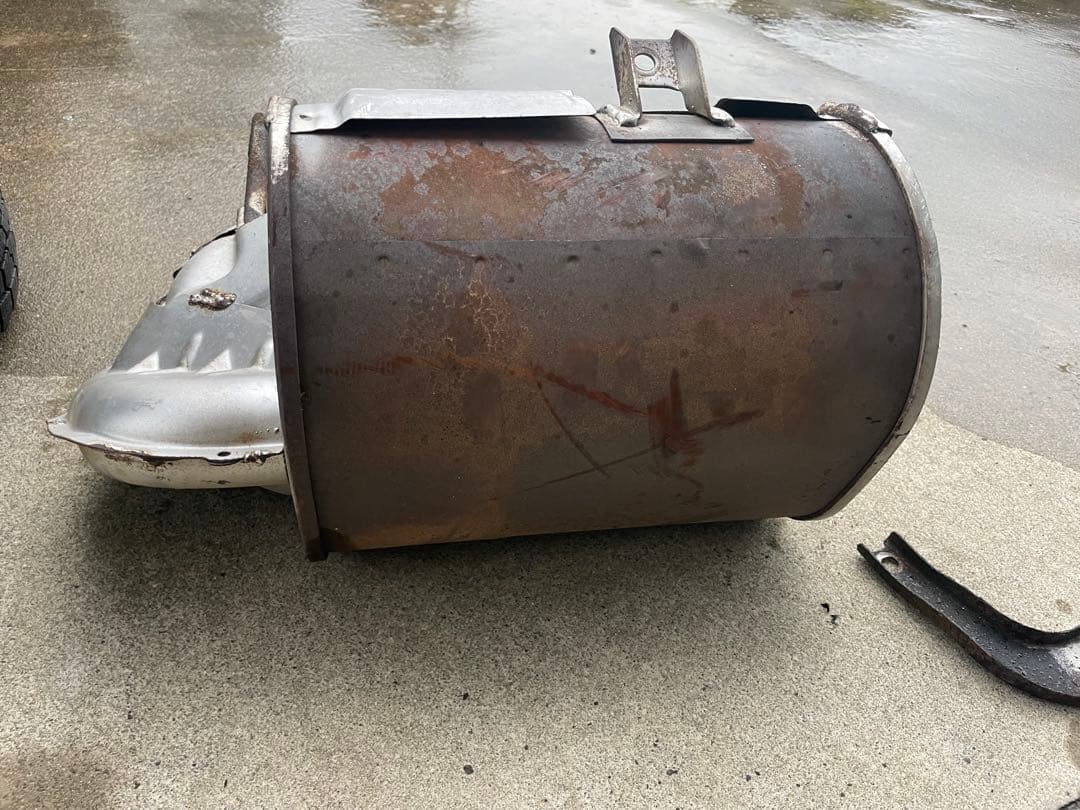 スバル　サンバートラック　純正マフラー　TT2