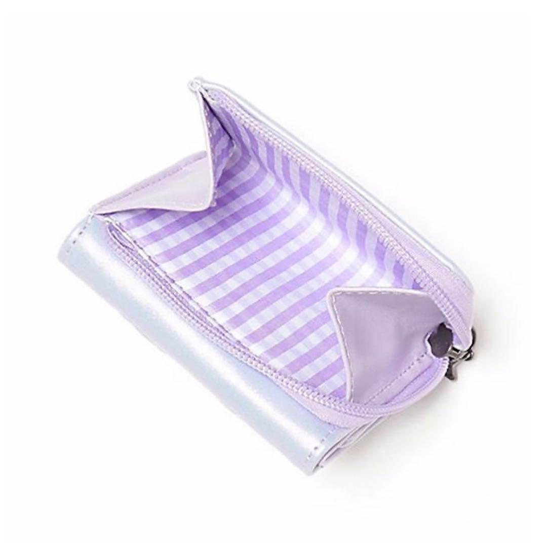 新品 完売品 ANNA SUI アナスイ ねこコンフェッティ 財布 ラベンダー