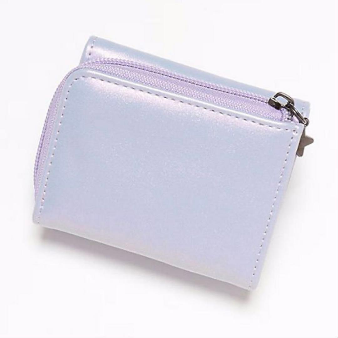 新品 完売品 ANNA SUI アナスイ ねこコンフェッティ 財布 ラベンダー