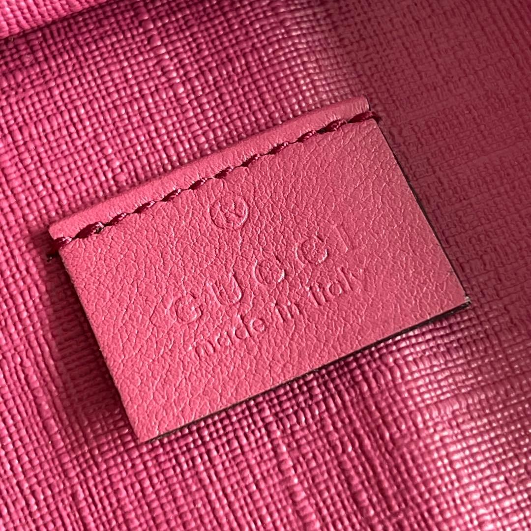 F75激安早い者勝ち✨ GUCCI GGパターン ベージュレザーキーケース