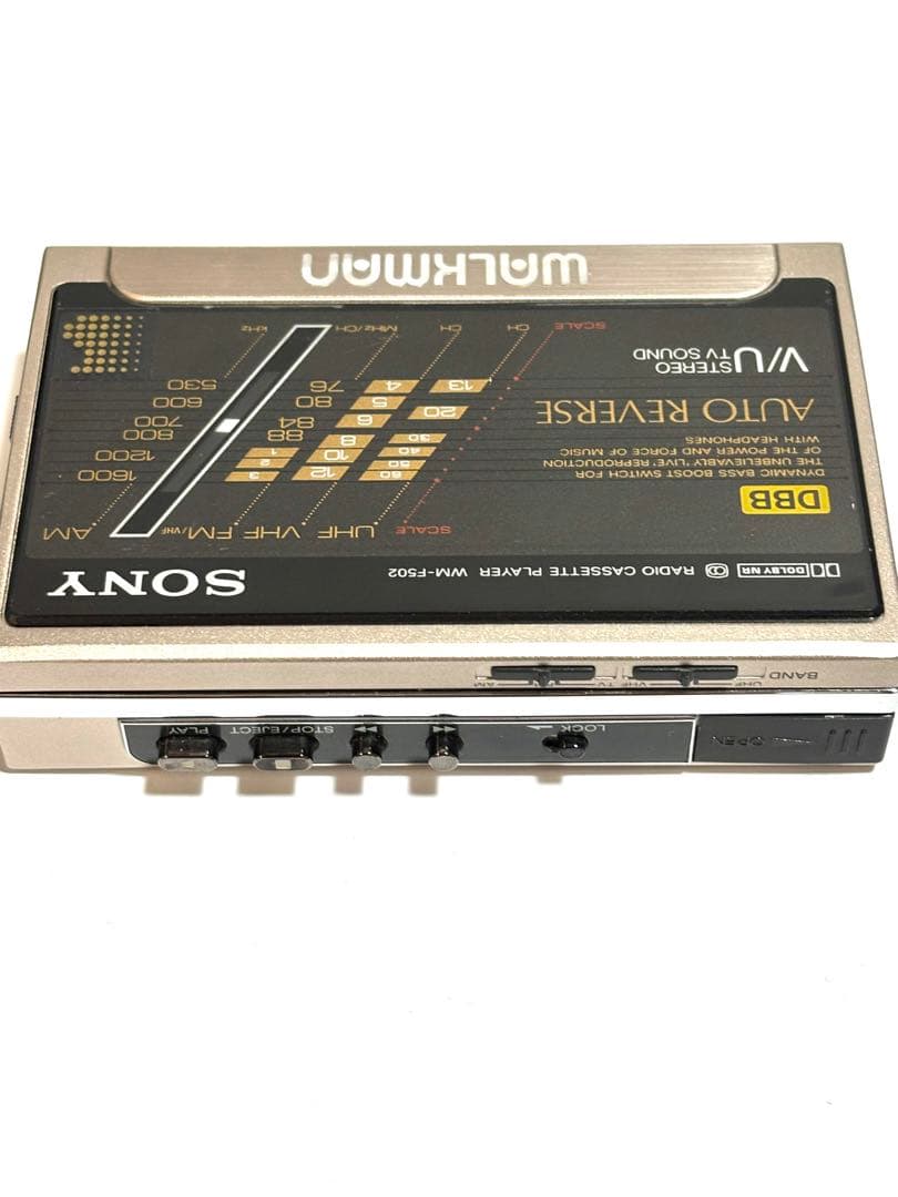 SONY カセットウォークマン WM-F502 ジャンク品