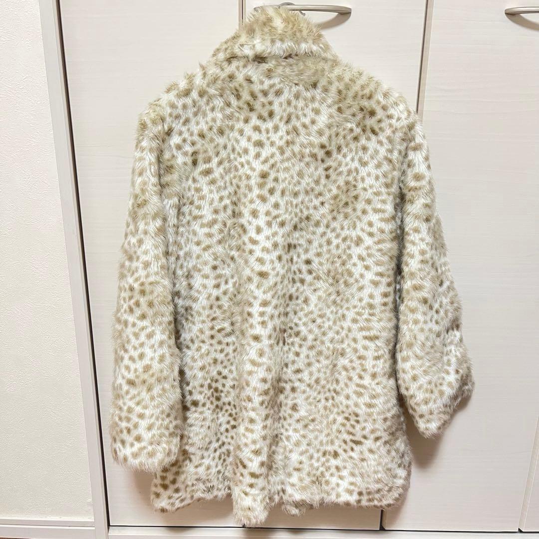 エディットフォールル　ダルメシアン　フェイクファーコート