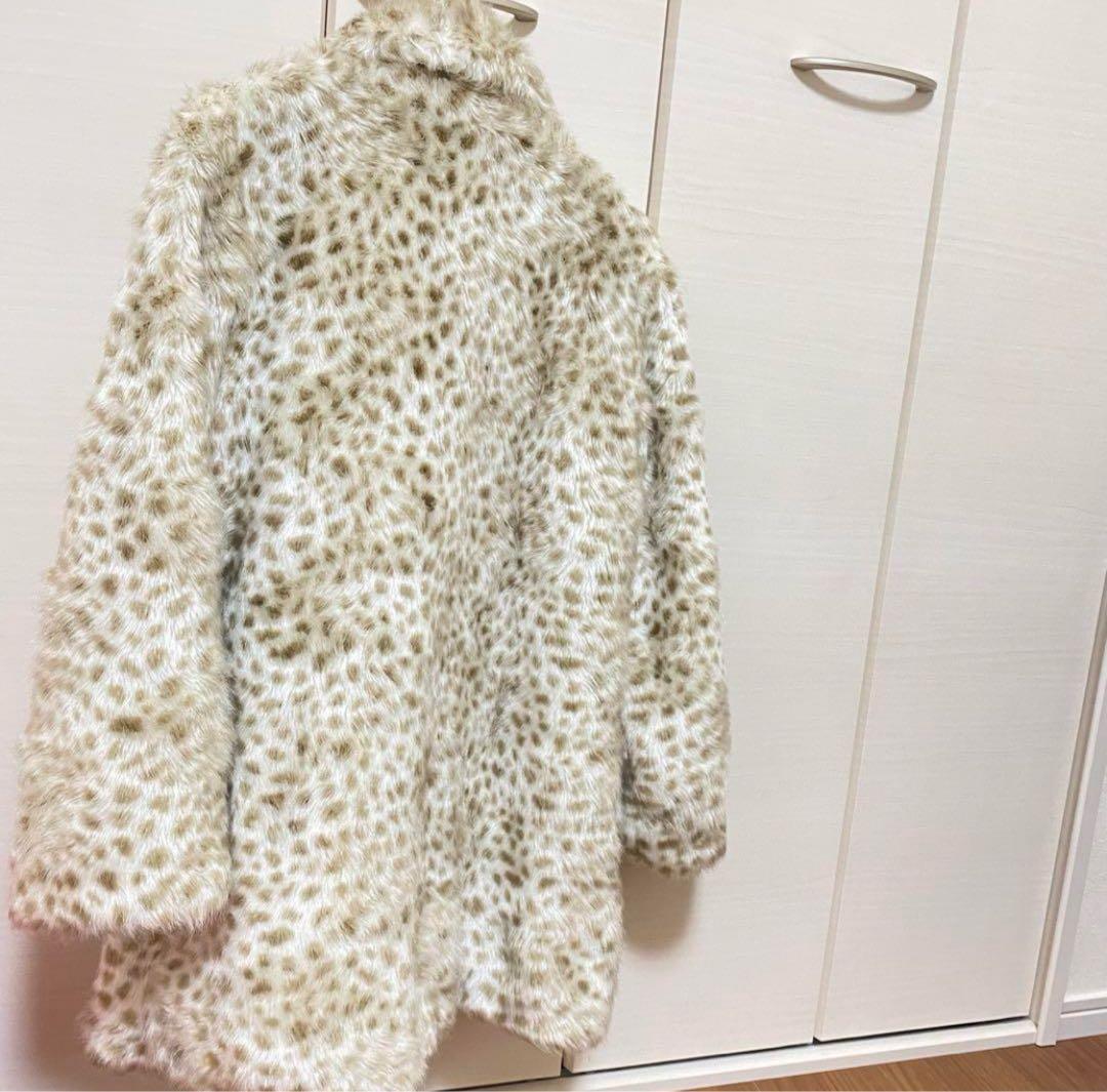 エディットフォールル　ダルメシアン　フェイクファーコート