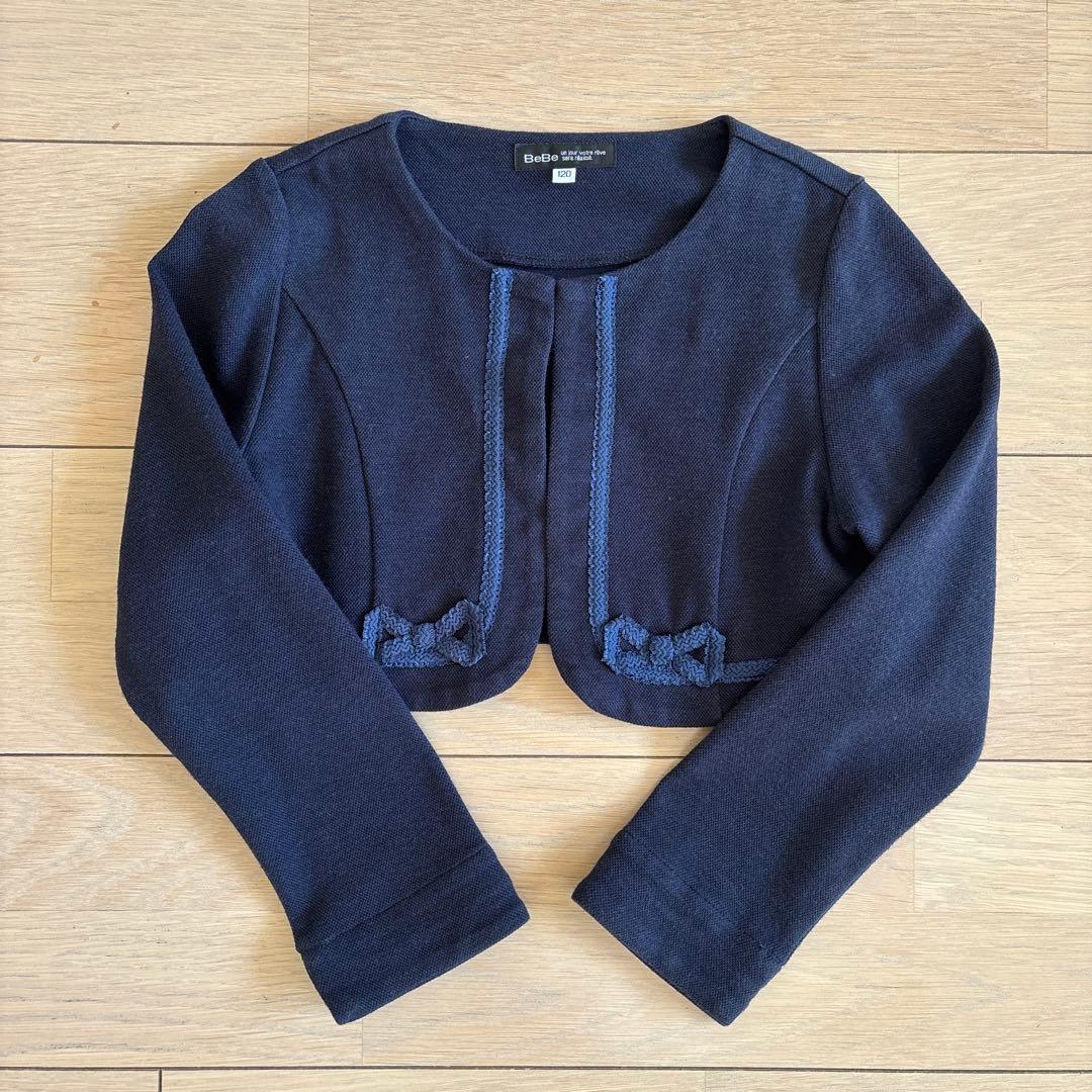 BEBE べべ 120 フォーマル 3点セット 卒園式 入学式 七五三 結婚式