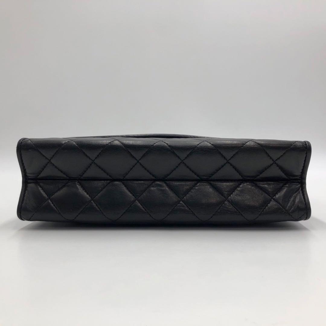 ［美品］シャネル　マトラッセ　フリンジ　ココマーク　チェーン　ショルダーバッグ