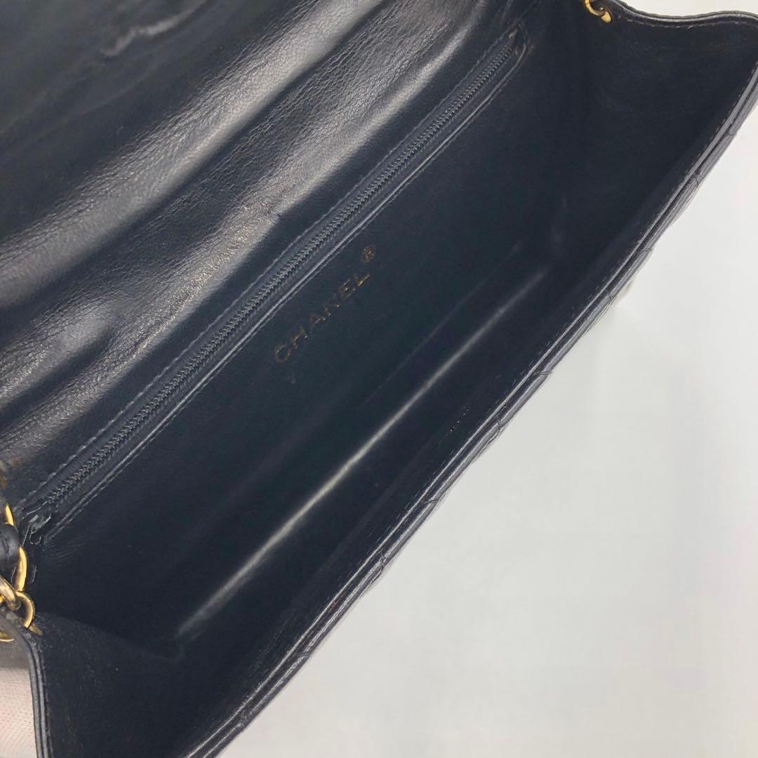 ［美品］シャネル　マトラッセ　フリンジ　ココマーク　チェーン　ショルダーバッグ