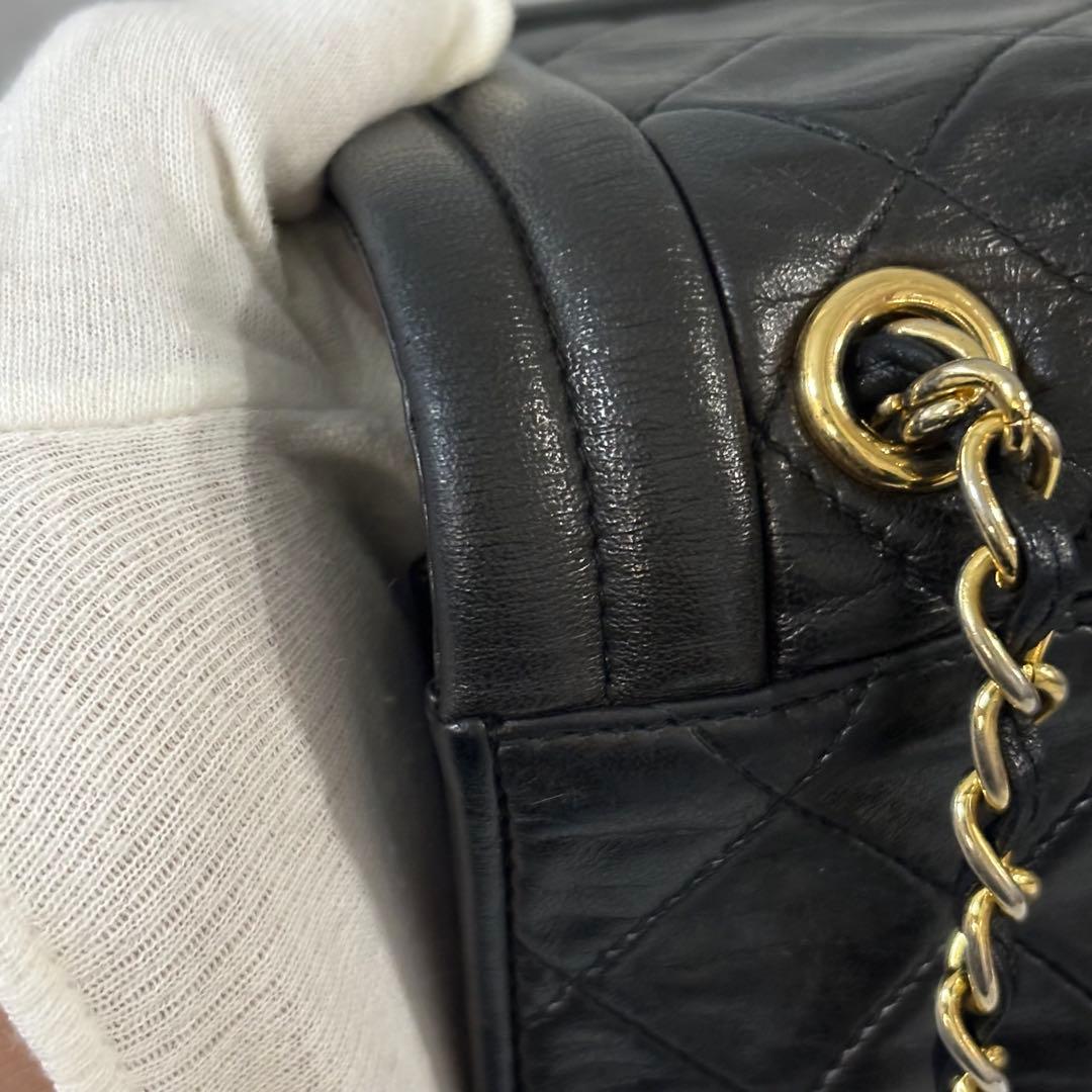 ［美品］シャネル　マトラッセ　フリンジ　ココマーク　チェーン　ショルダーバッグ