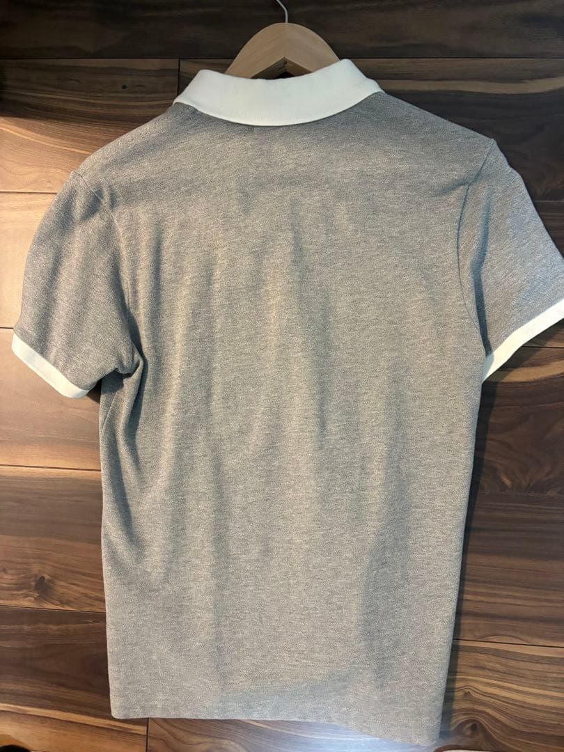 MONCLER グレー ポロシャツ S