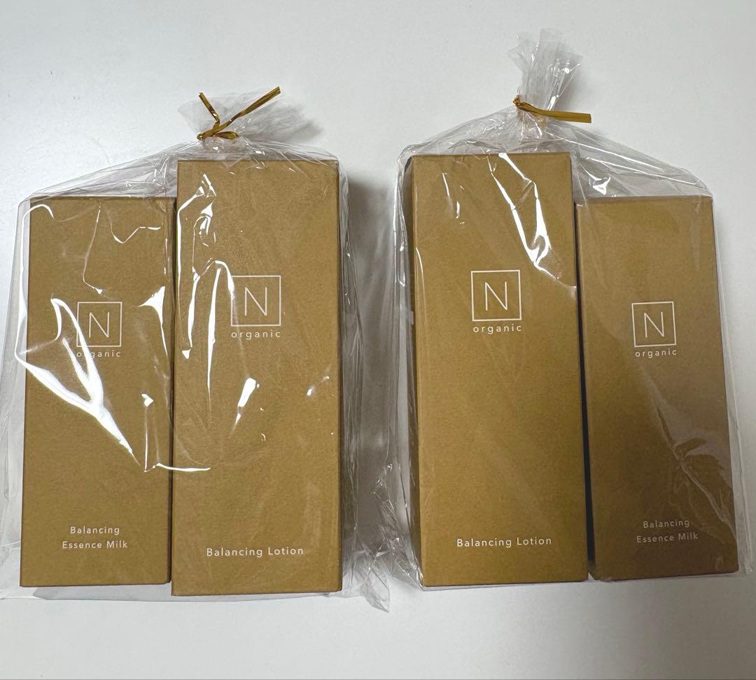 【新品】N organic basic バランシングローション　エッセンスミルク